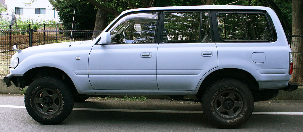 ランクル80マットブルー