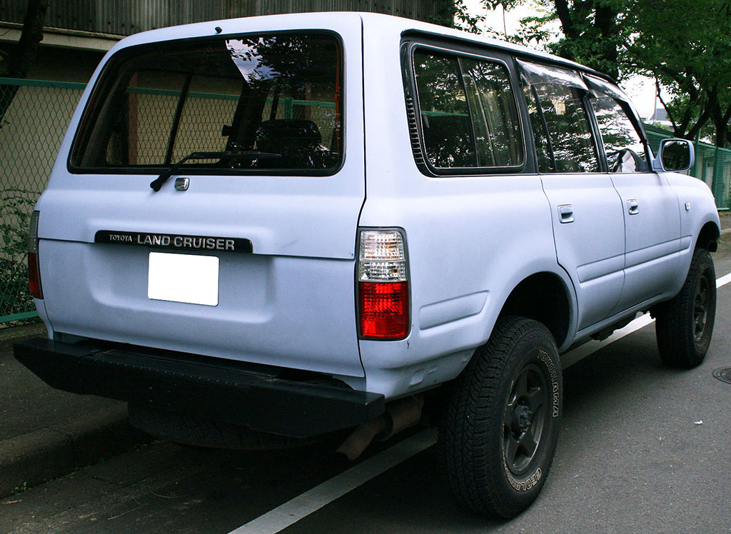 ランクル80マットブルー